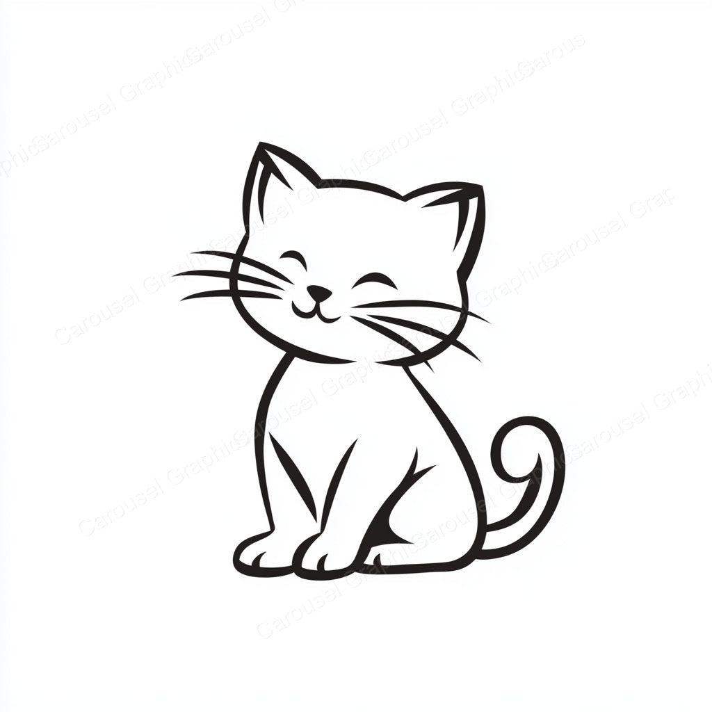 Kitten Vector Graphic preview