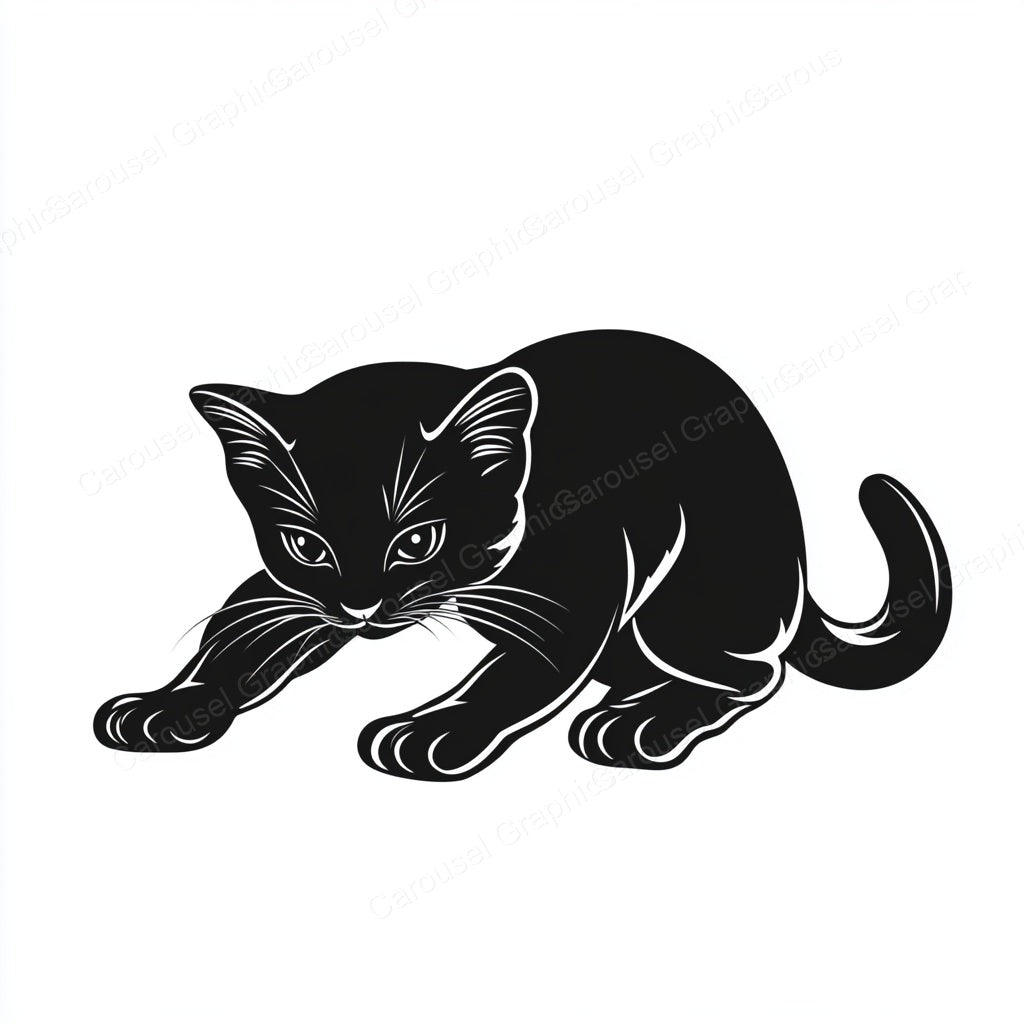 Kitten Vector Graphic preview