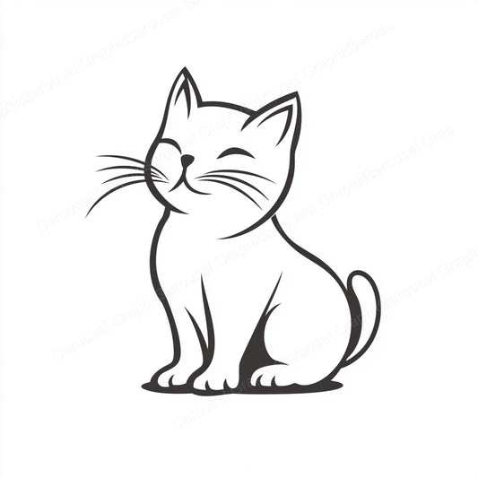 Kitten Vector Graphic preview