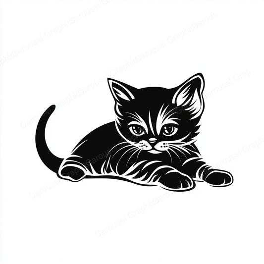Kitten Vector Graphic preview