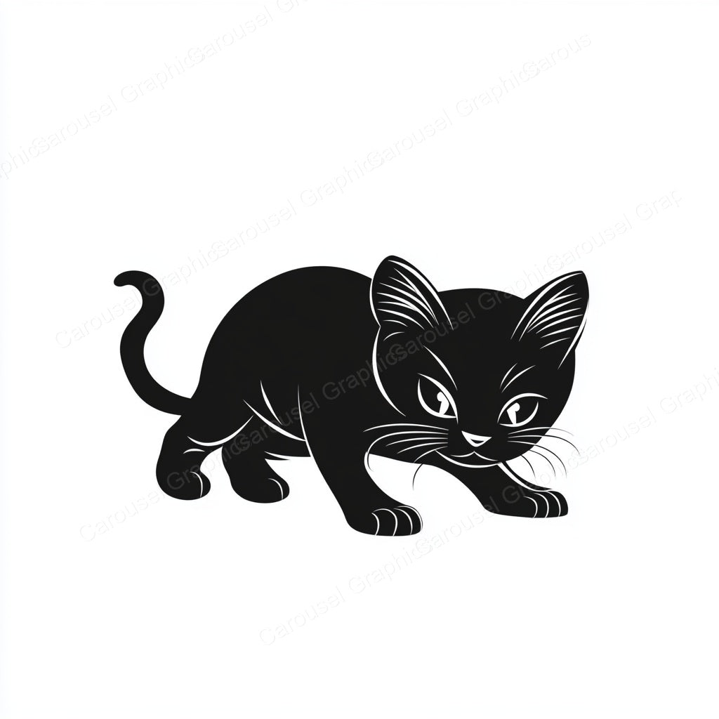 Kitten Vector Graphic preview