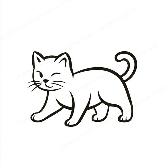 Kitten Vector Graphic preview