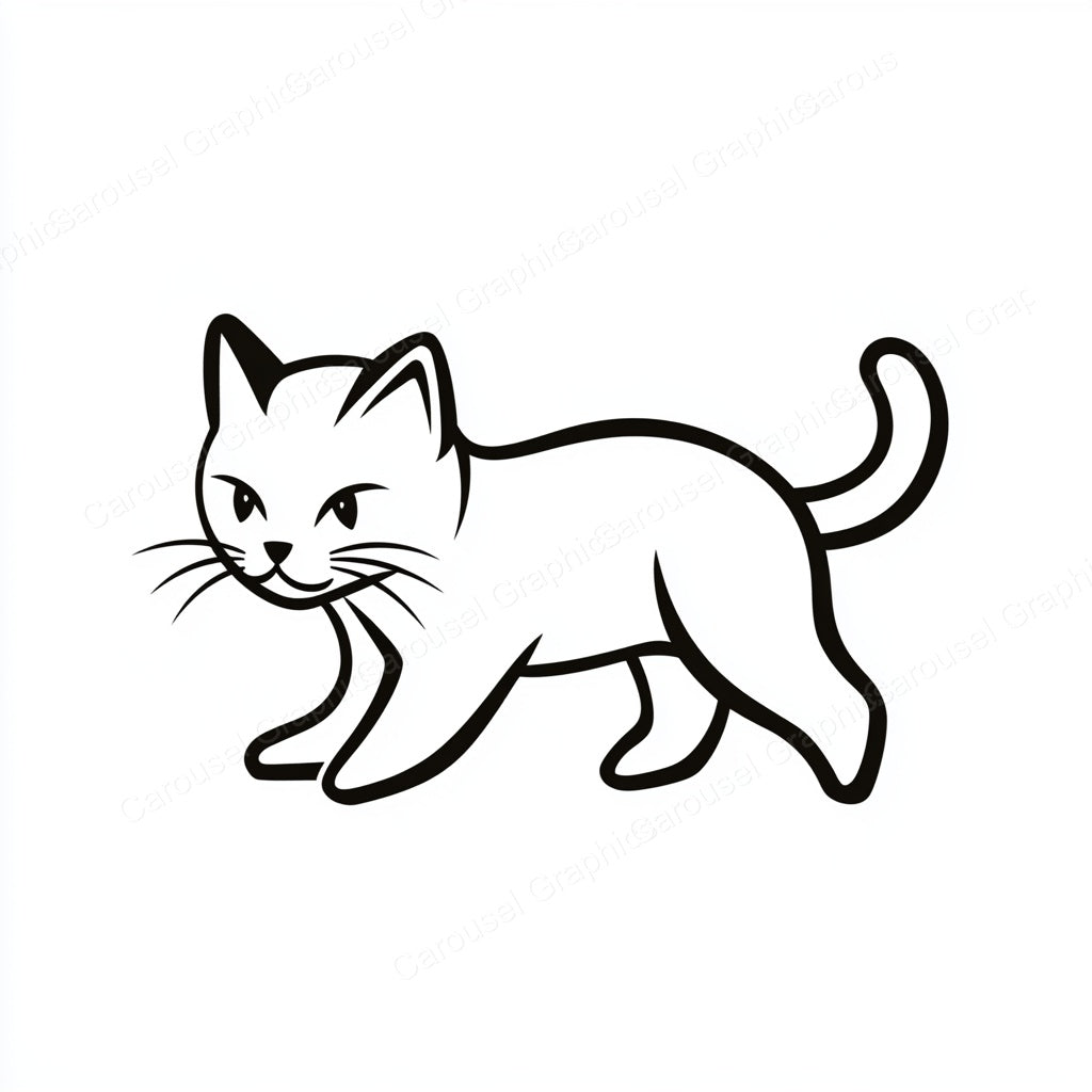Kitten Vector Graphic preview