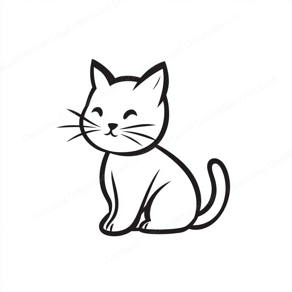 Kitten Vector Graphic preview