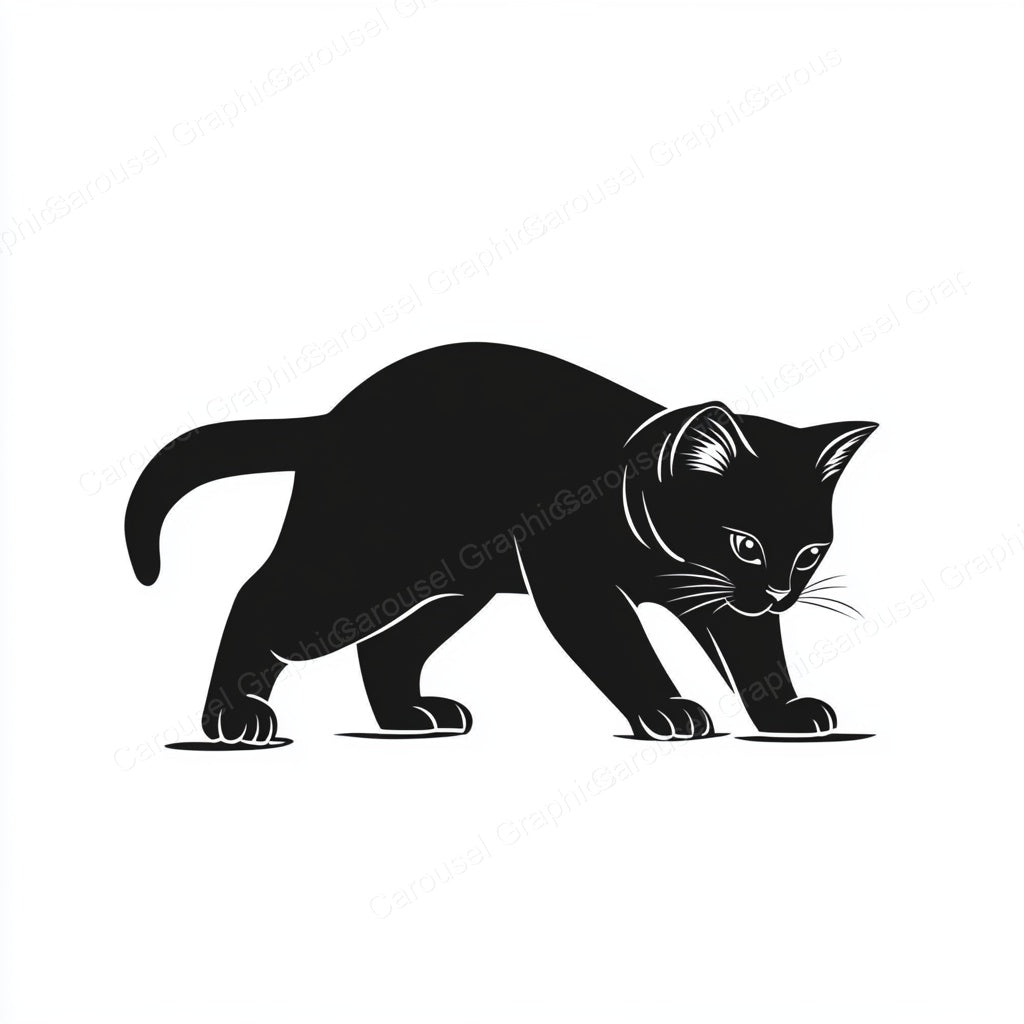 Kitten Vector Graphic preview