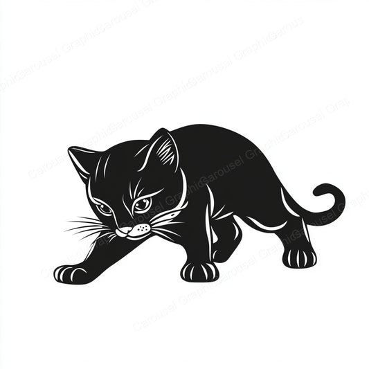 Kitten Vector Graphic preview
