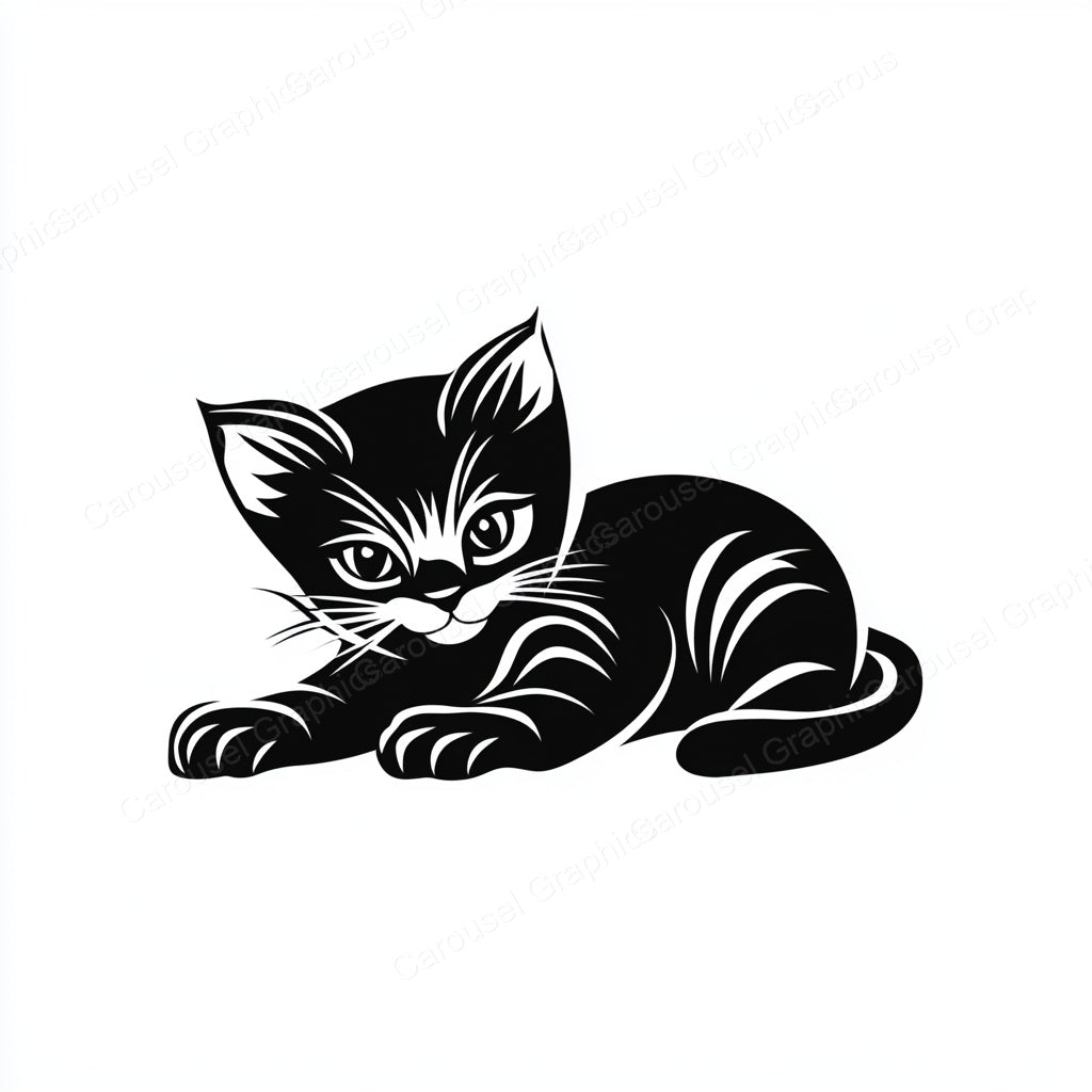 Kitten Vector Graphic preview