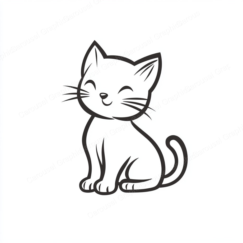 Kitten Vector Graphic preview