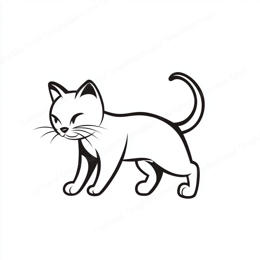 Kitten Vector Graphic preview