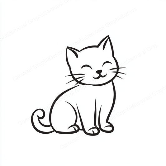 Kitten Vector Graphic preview