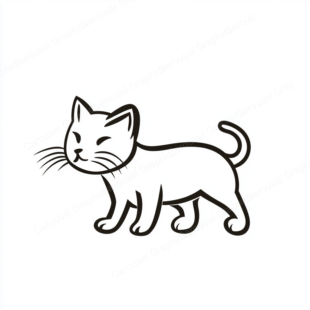 Kitten Vector Graphic preview