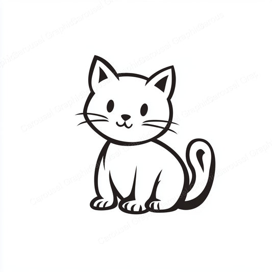 Kitten Vector Graphic preview