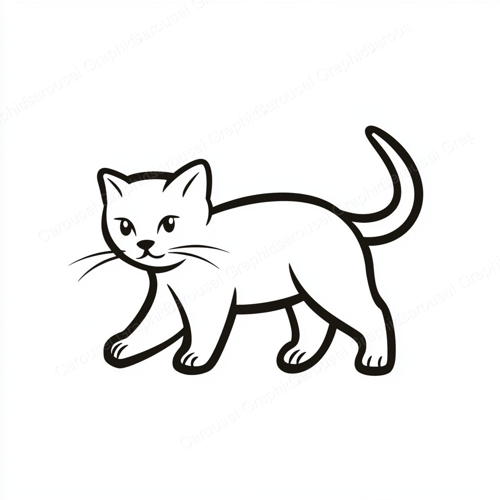 Kitten Vector Graphic preview