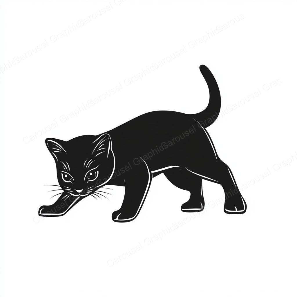 Kitten Vector Graphic preview