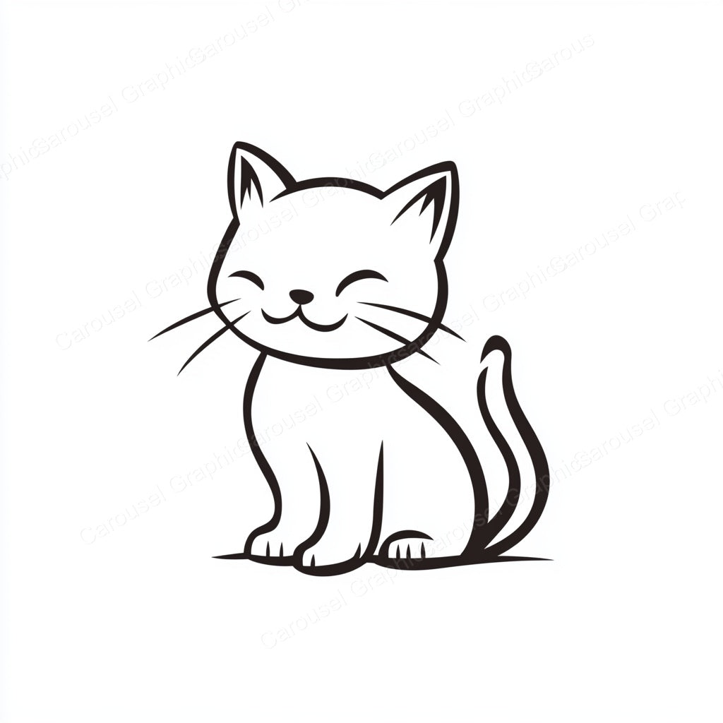 Kitten Vector Graphic preview