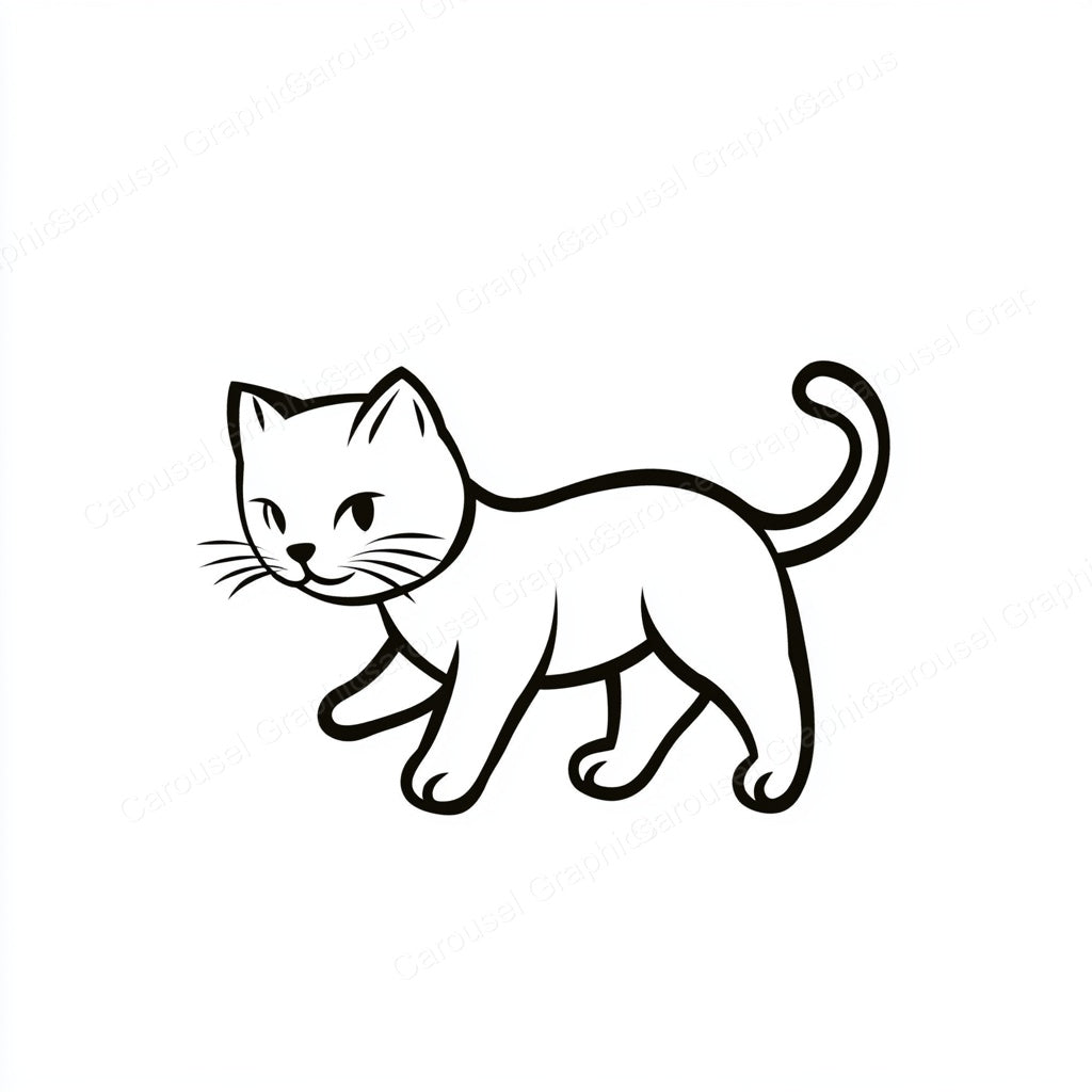 Kitten Vector Graphic preview