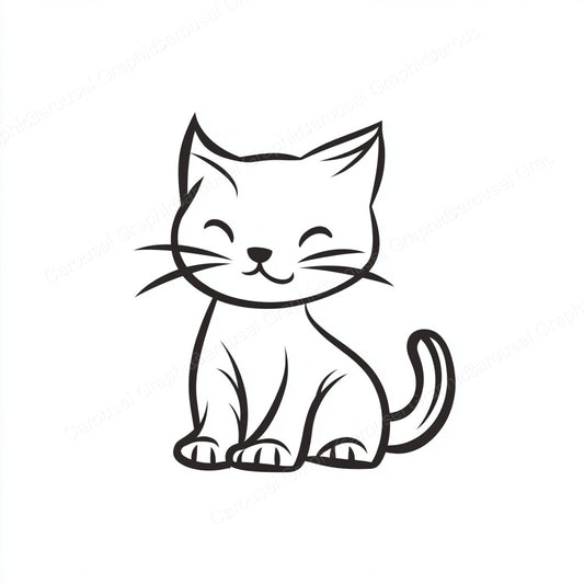 Kitten Vector Graphic preview