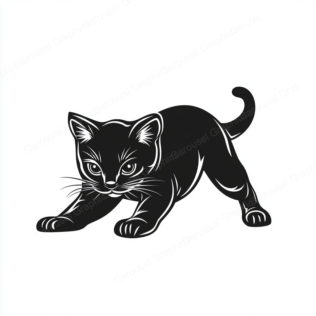 Kitten Vector Graphic preview