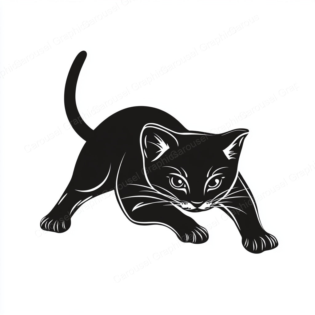 Kitten Vector Graphic preview