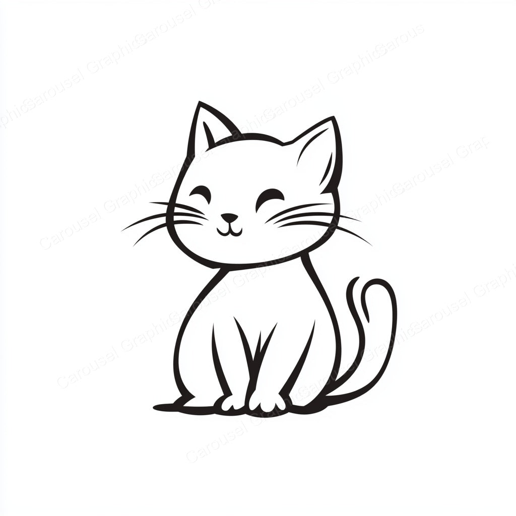 Kitten Vector Graphic preview