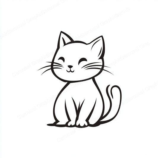 Kitten Vector Graphic preview
