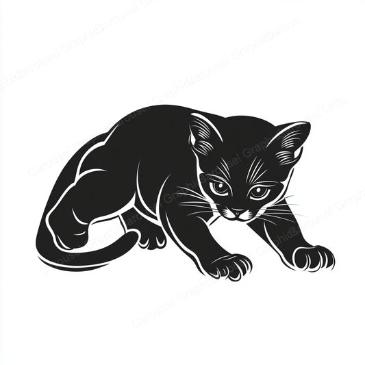 Kitten Vector Graphic preview