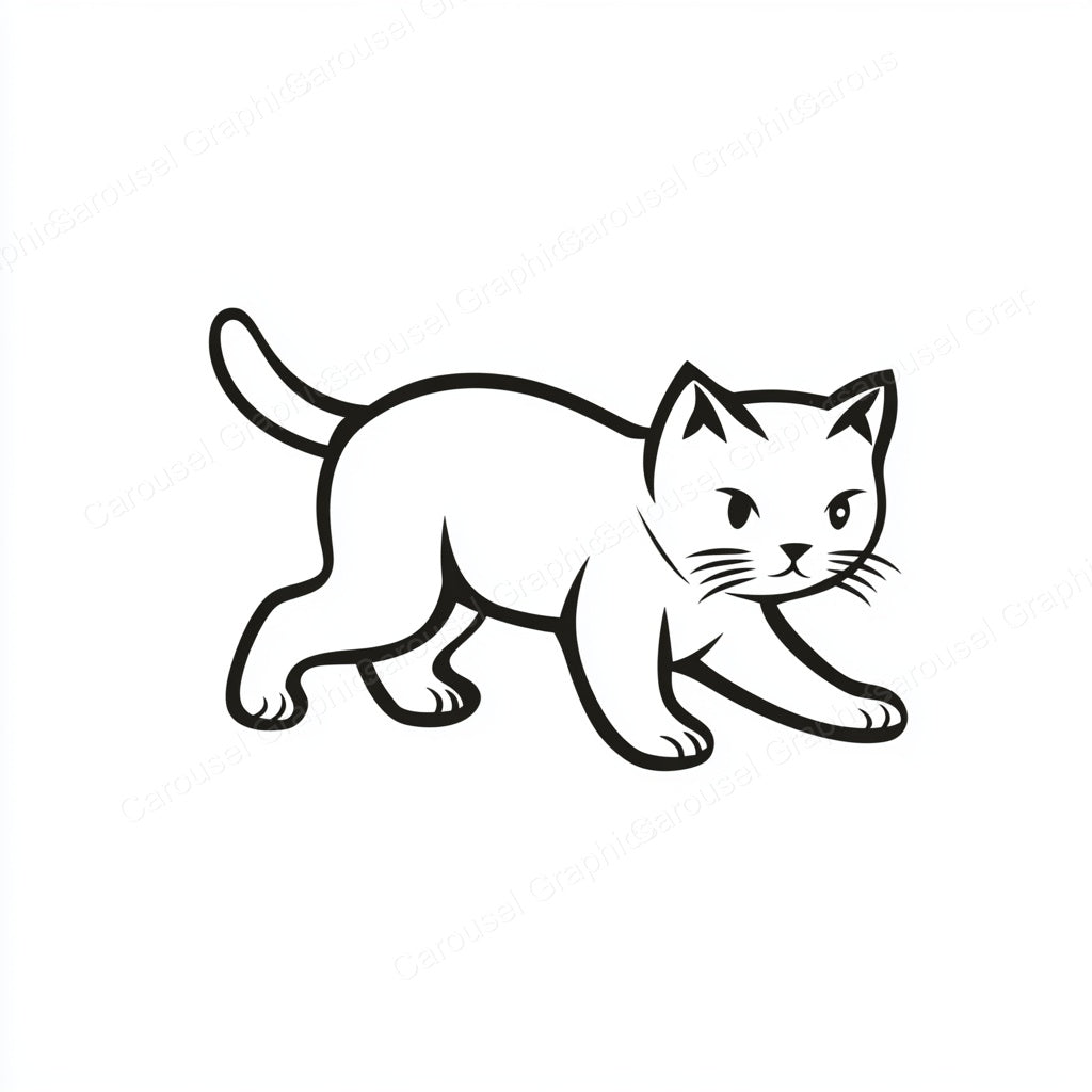 Kitten Vector Graphic preview