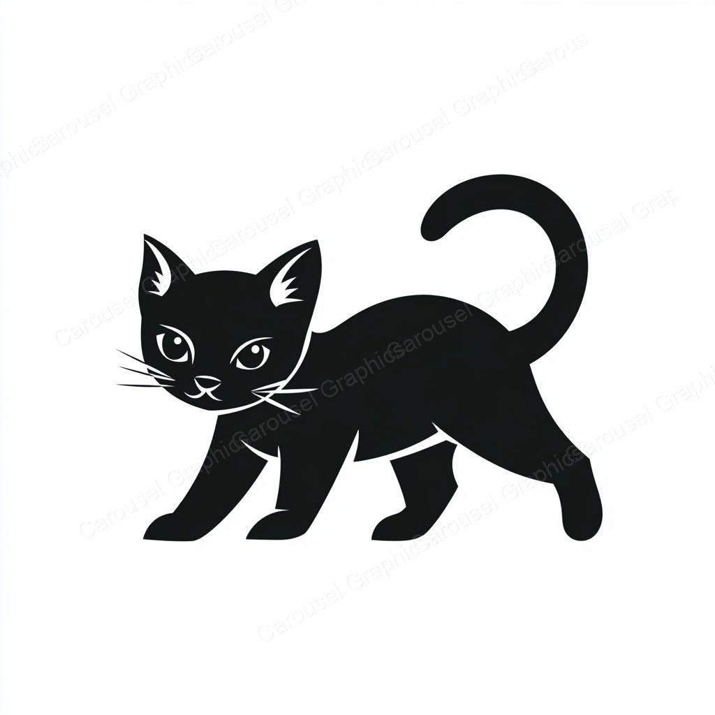 Kitten Vector Graphic preview