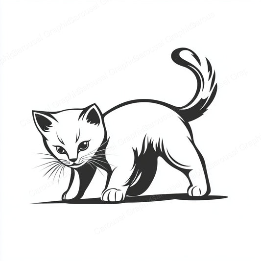 Kitten Vector Graphic preview