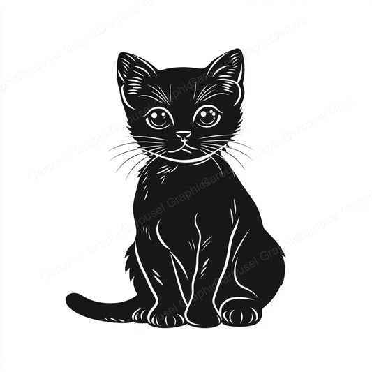 Kitten Vector Graphic preview