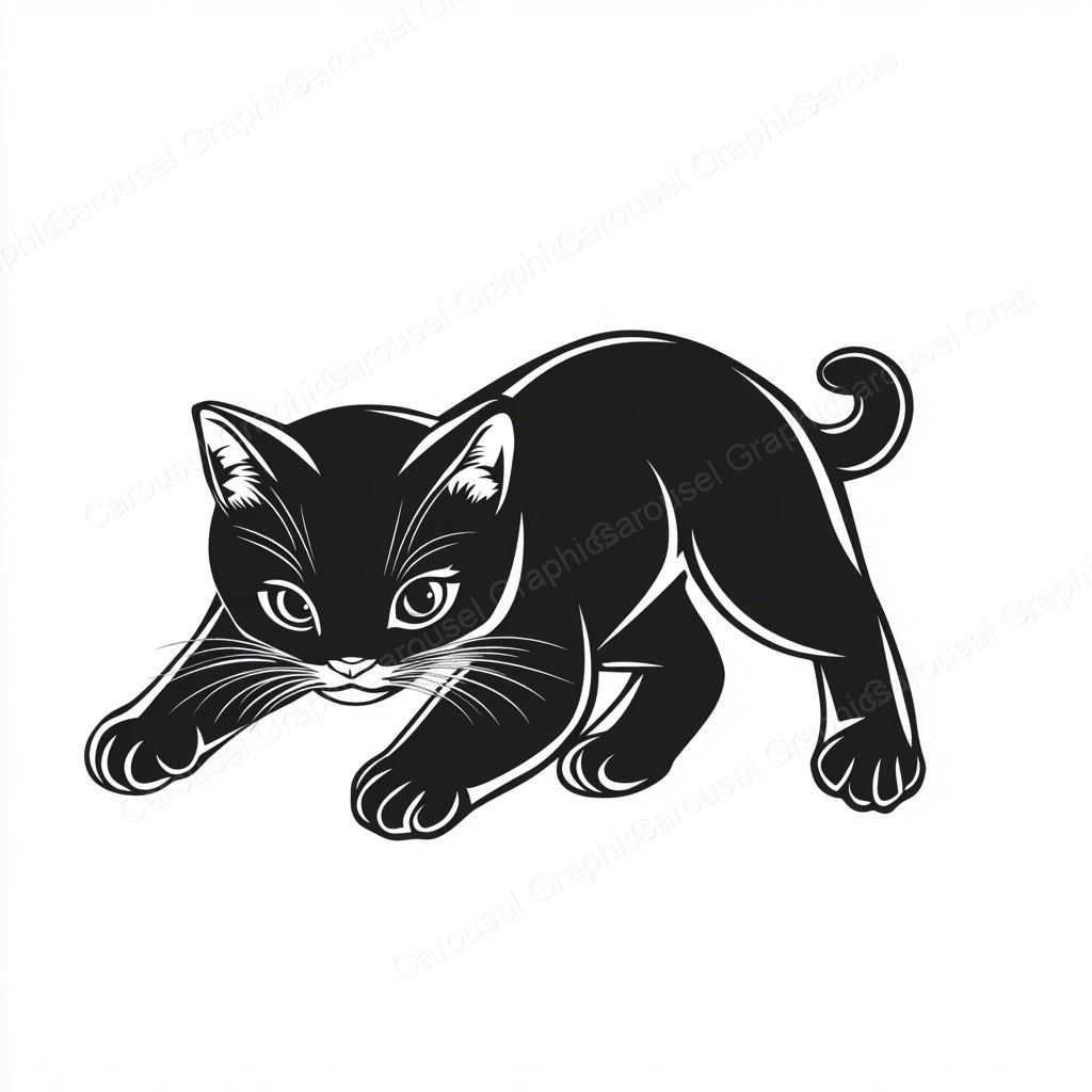 Kitten Vector Graphic preview