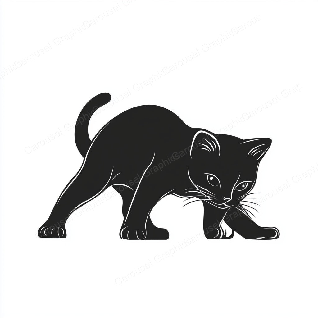 Kitten Vector Graphic preview
