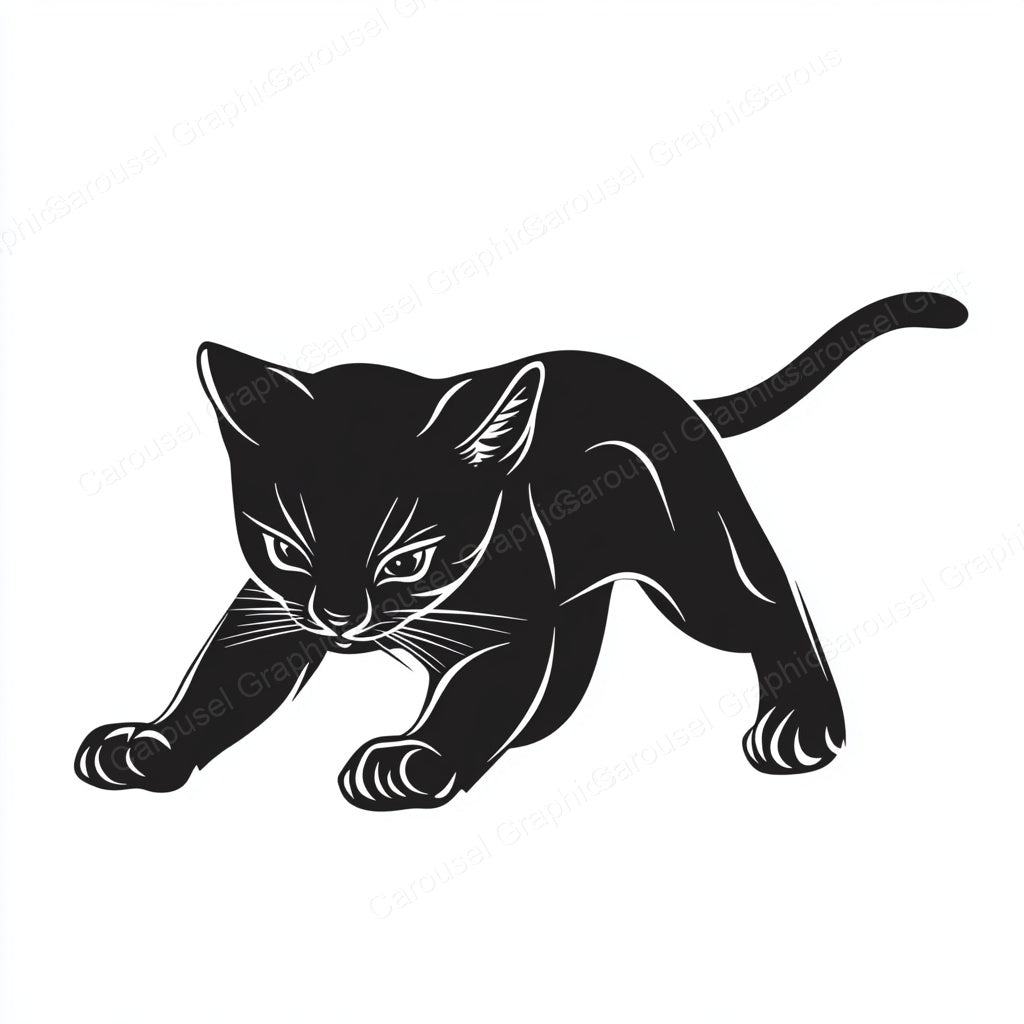 Kitten Vector Graphic preview