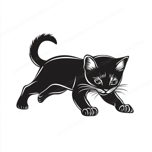 Kitten Vector Graphic preview