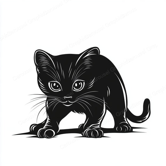 Kitten Vector Graphic preview