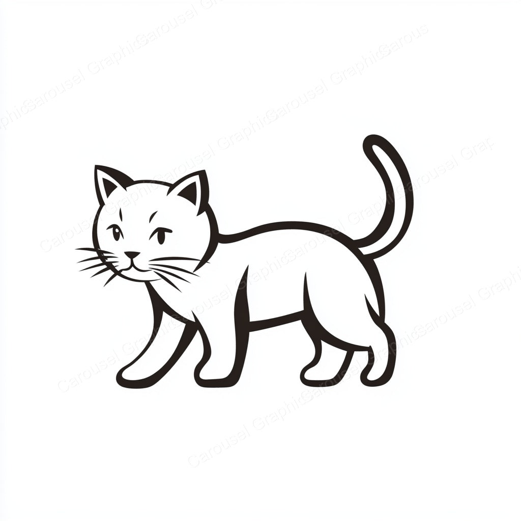 Kitten Vector Graphic preview