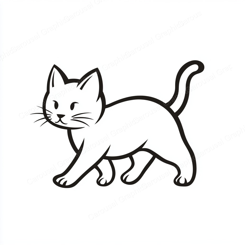 Kitten Vector Graphic preview