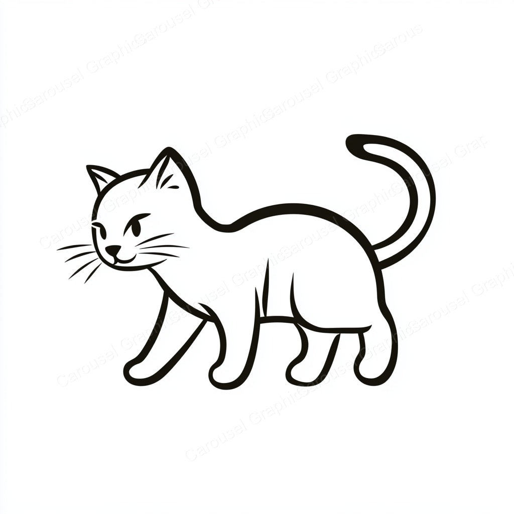 Kitten Vector Graphic preview