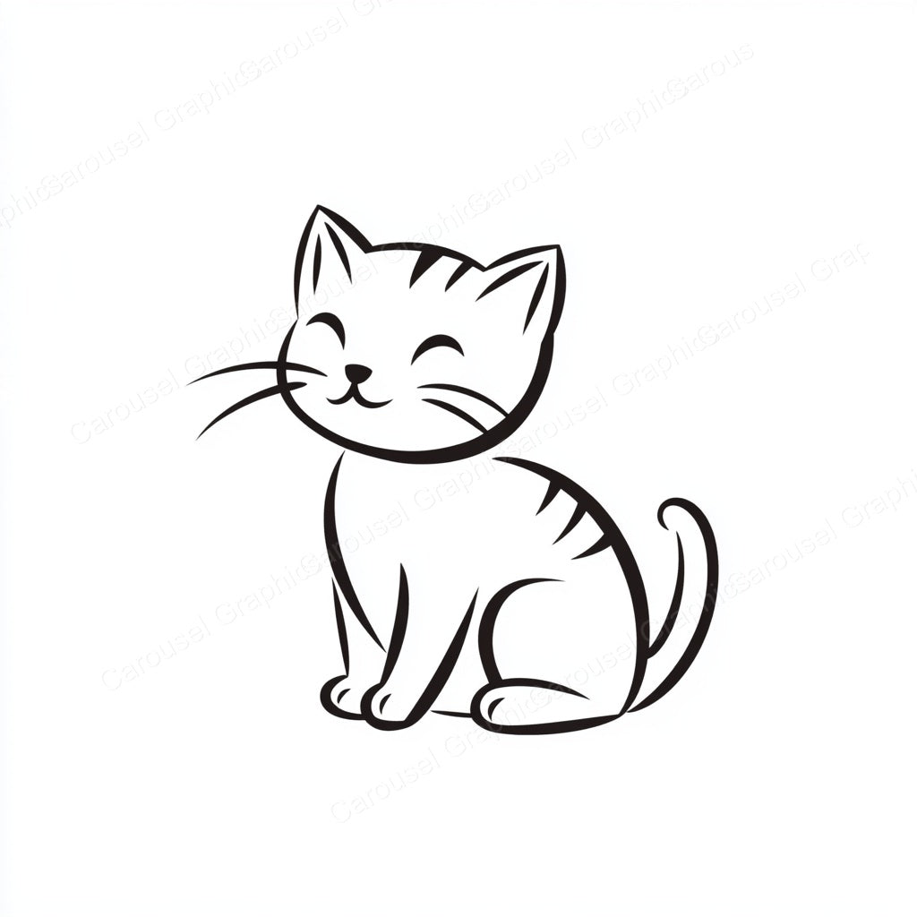 Kitten Vector Graphic preview