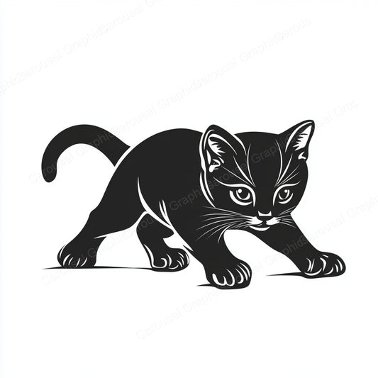 Kitten Vector Graphic preview