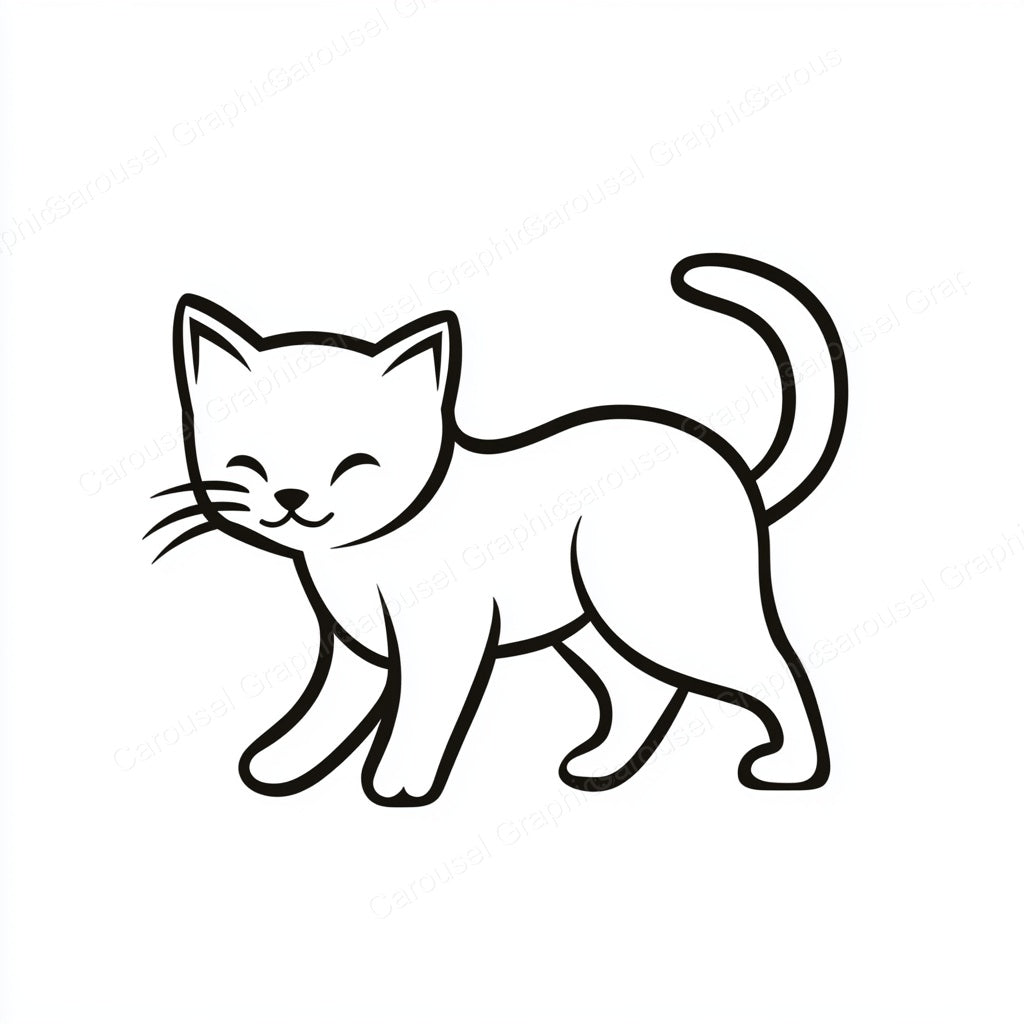 Kitten Vector Graphic preview
