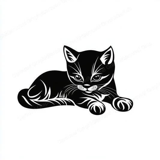Kitten Vector Graphic preview