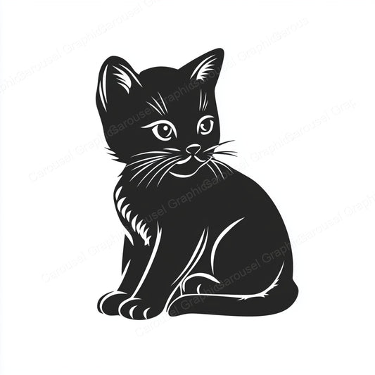 Kitten Vector Graphic preview