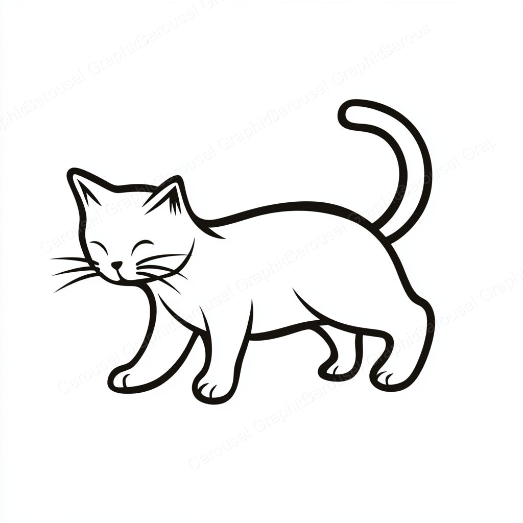 Kitten Vector Graphic preview