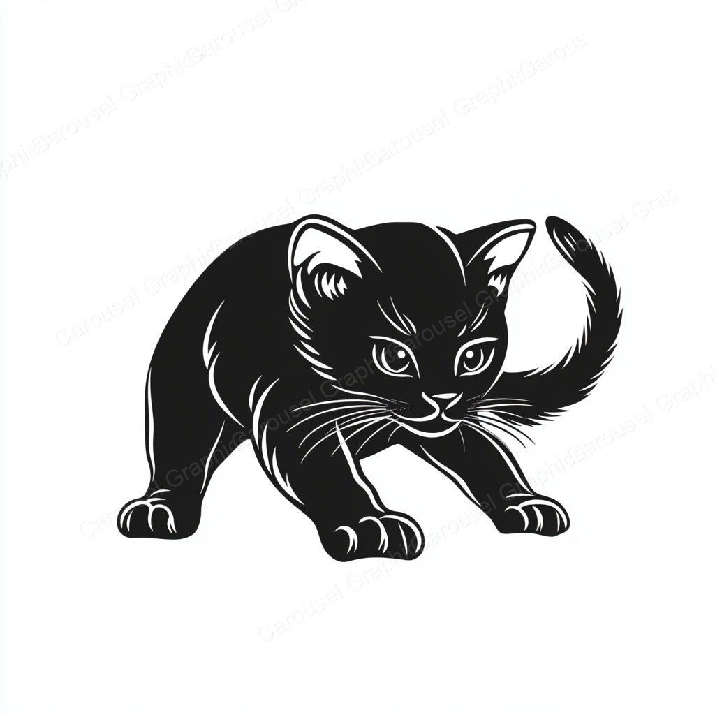 Kitten Vector Graphic preview