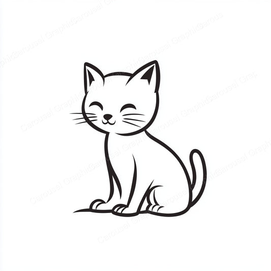 Kitten Vector Graphic preview