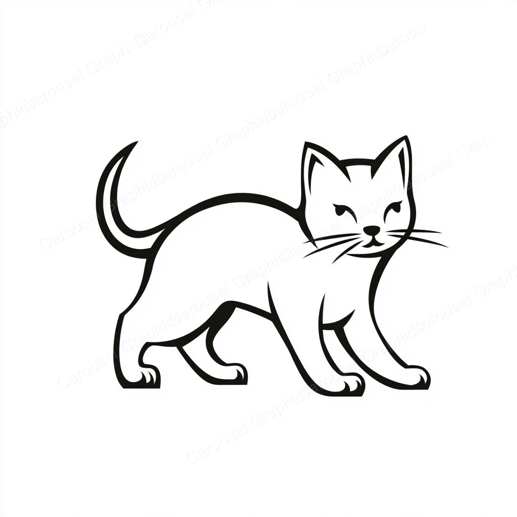 Kitten Vector Graphic preview