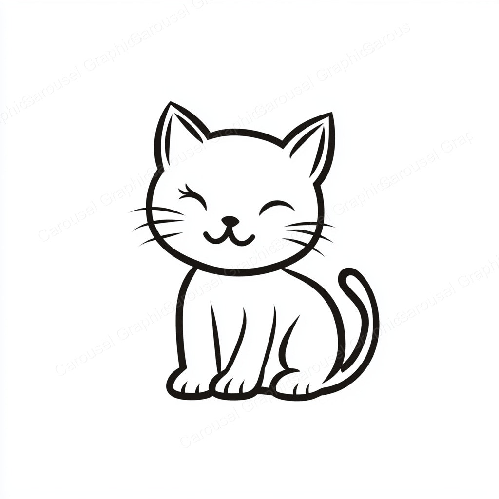 Kitten Vector Graphic preview