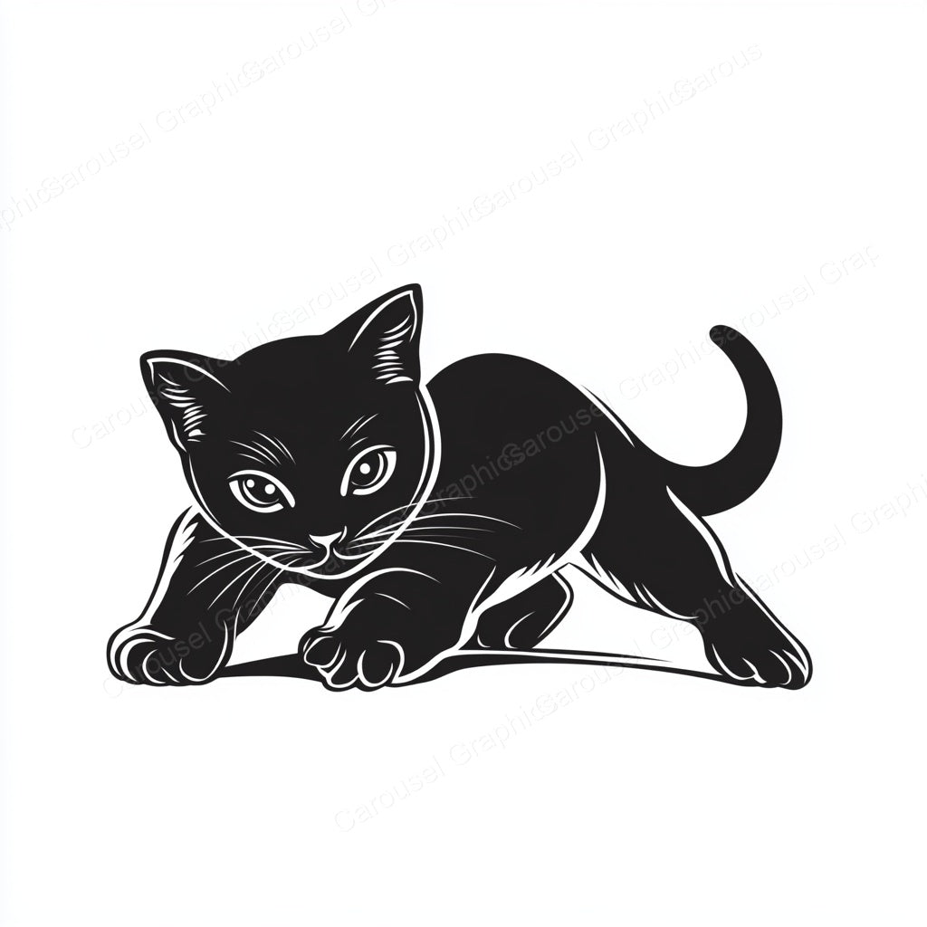 Kitten Vector Graphic preview