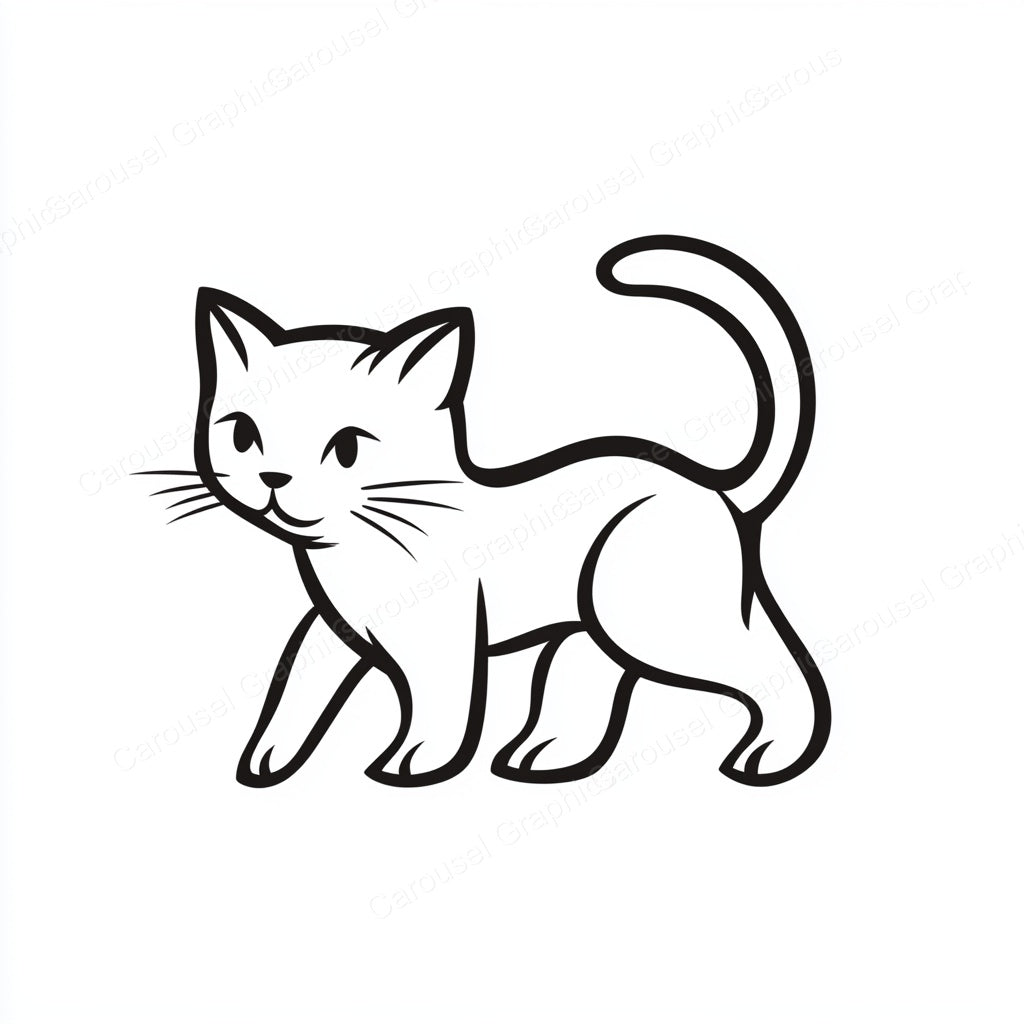 Kitten Vector Graphic preview